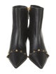 Valentino Rockstud Accents Leather Boots