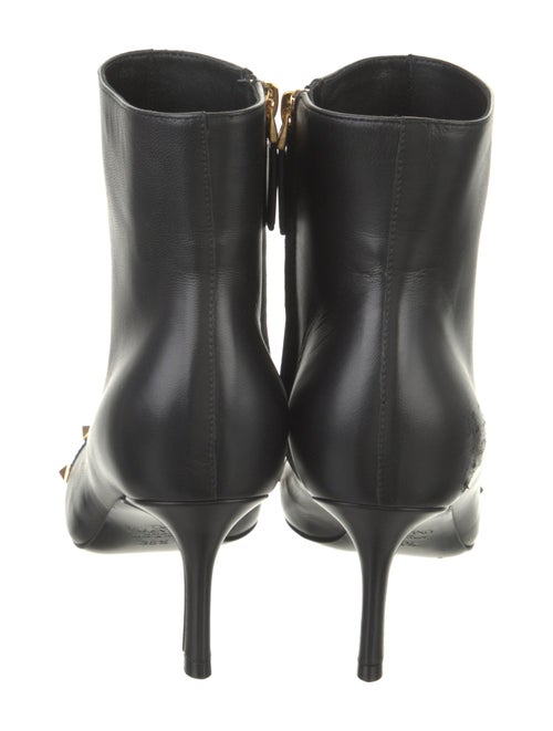 Valentino Rockstud Accents Leather Boots