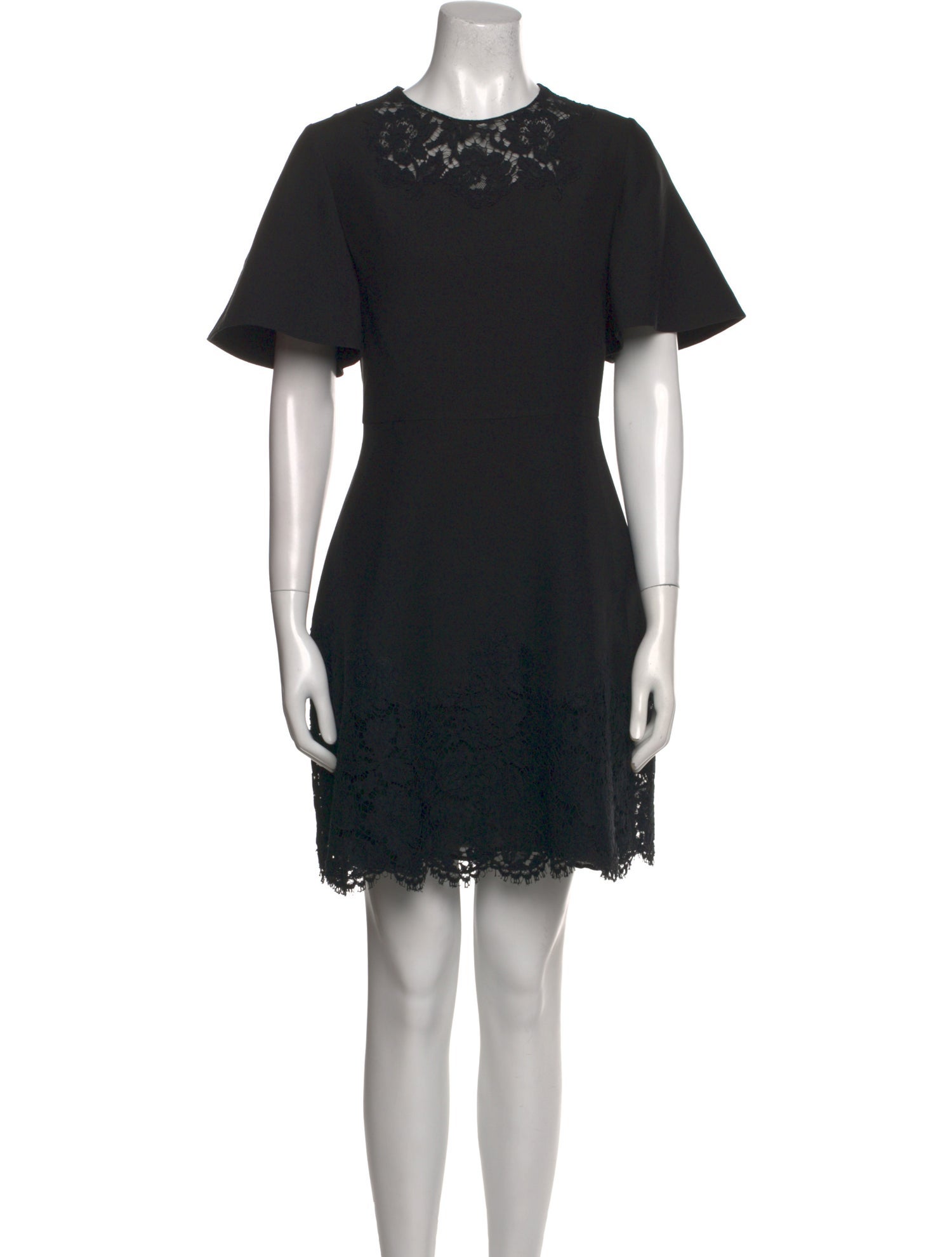 Valentino Virgin Wool Mini Dress