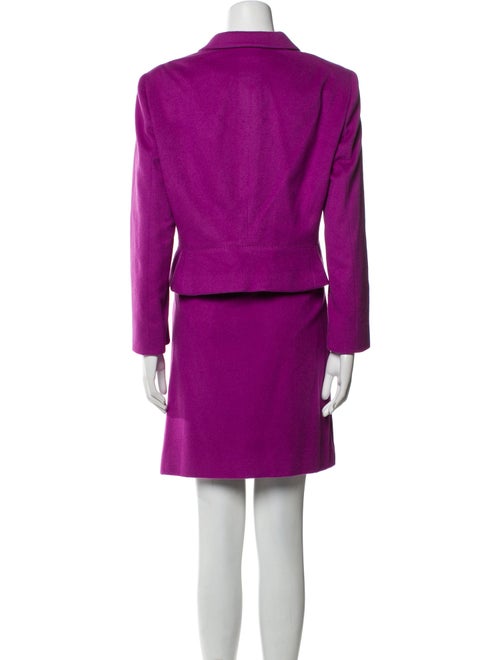 Valentino Virgin Wool Skirt Set