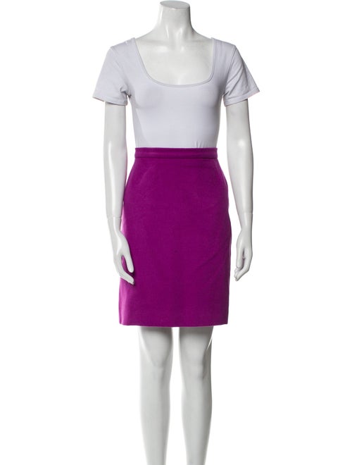 Valentino Virgin Wool Skirt Set