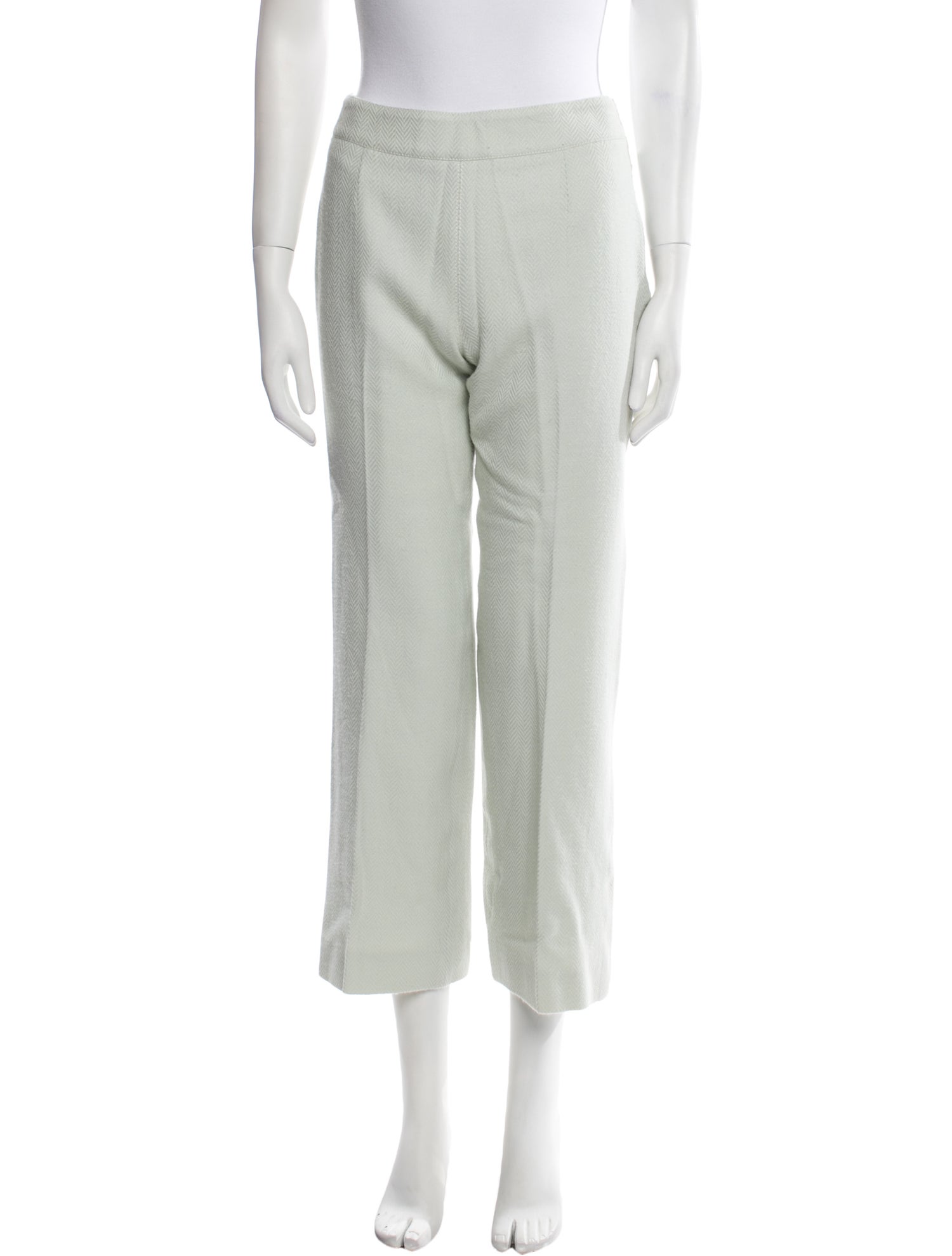Valentino Virgin Wool Wide Leg Pants