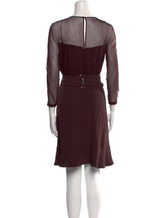 Valentino Silk Knee-Length Dress