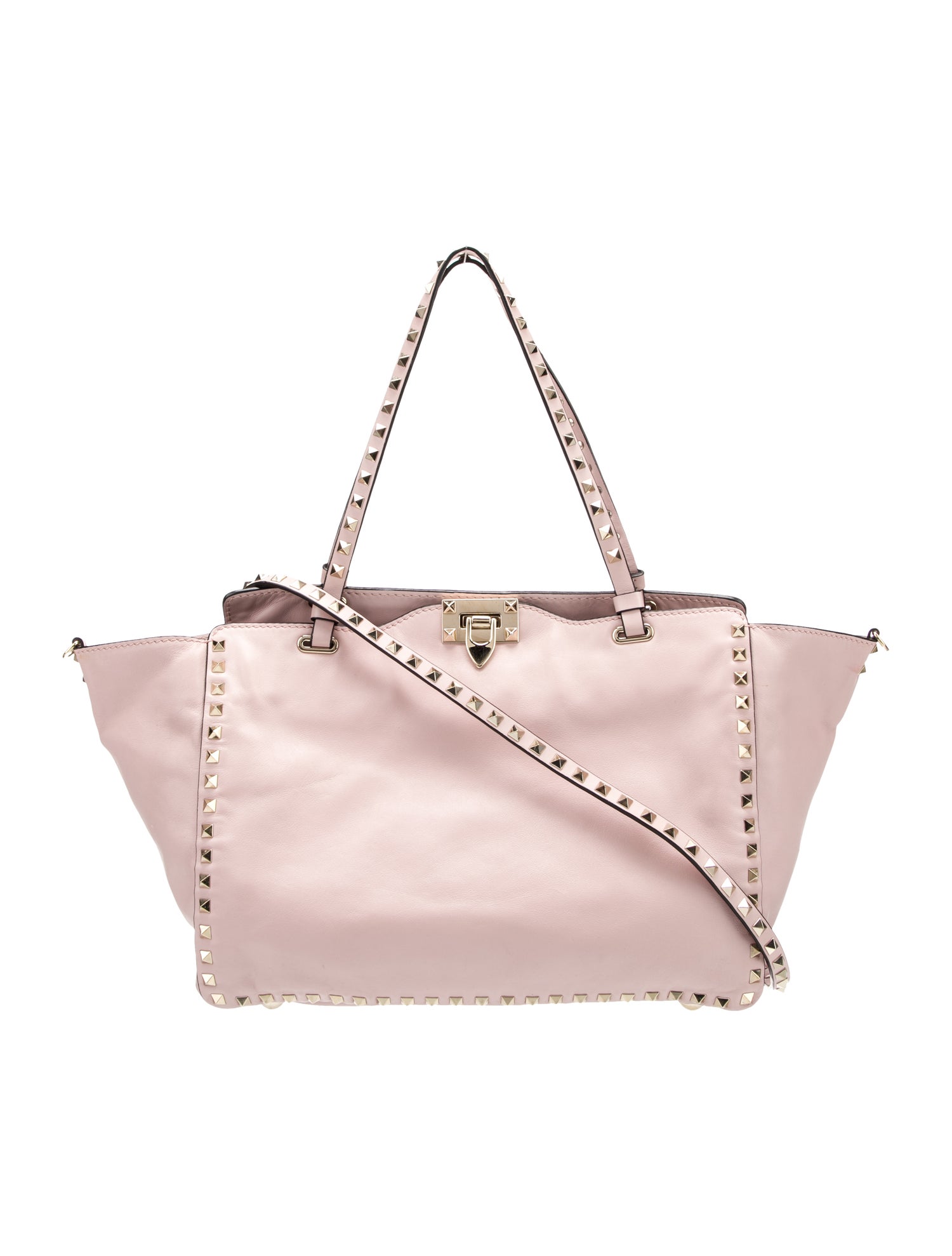 Valentino Rockstud Top Handle Bag