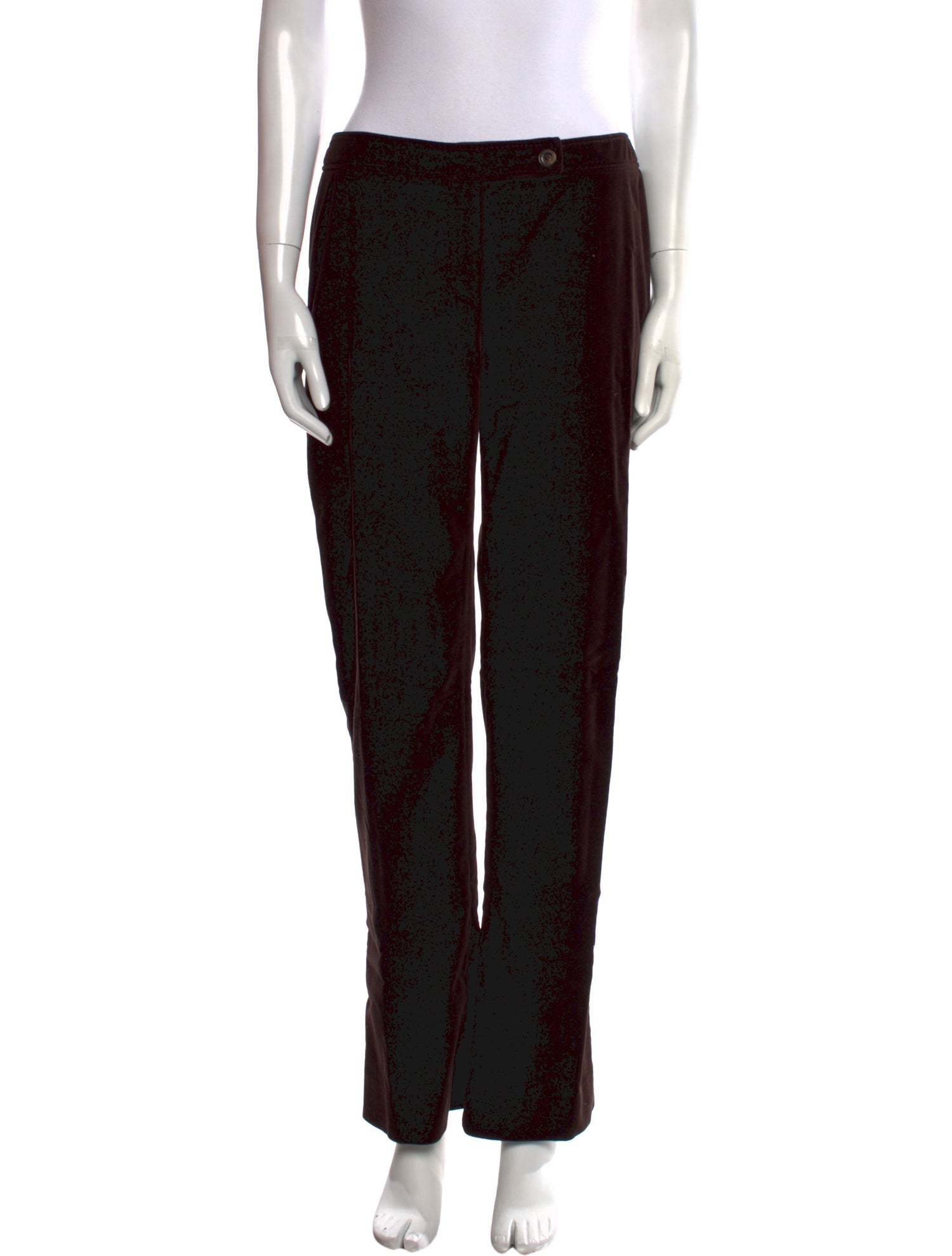 Valentino Velvet Wide Leg Pants