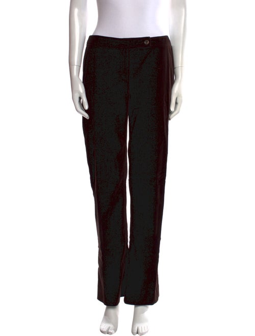 Valentino Velvet Wide Leg Pants