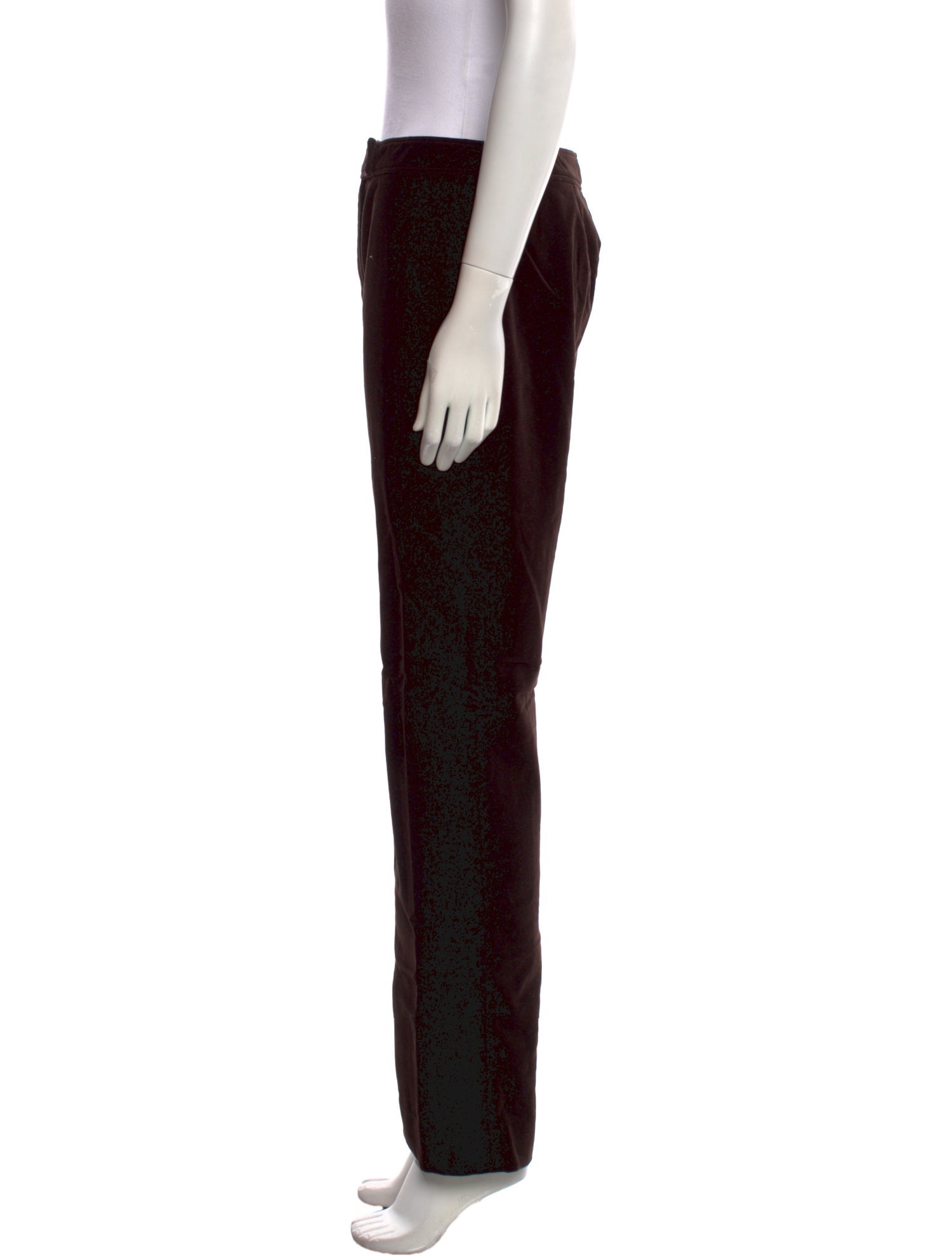 Valentino Velvet Wide Leg Pants