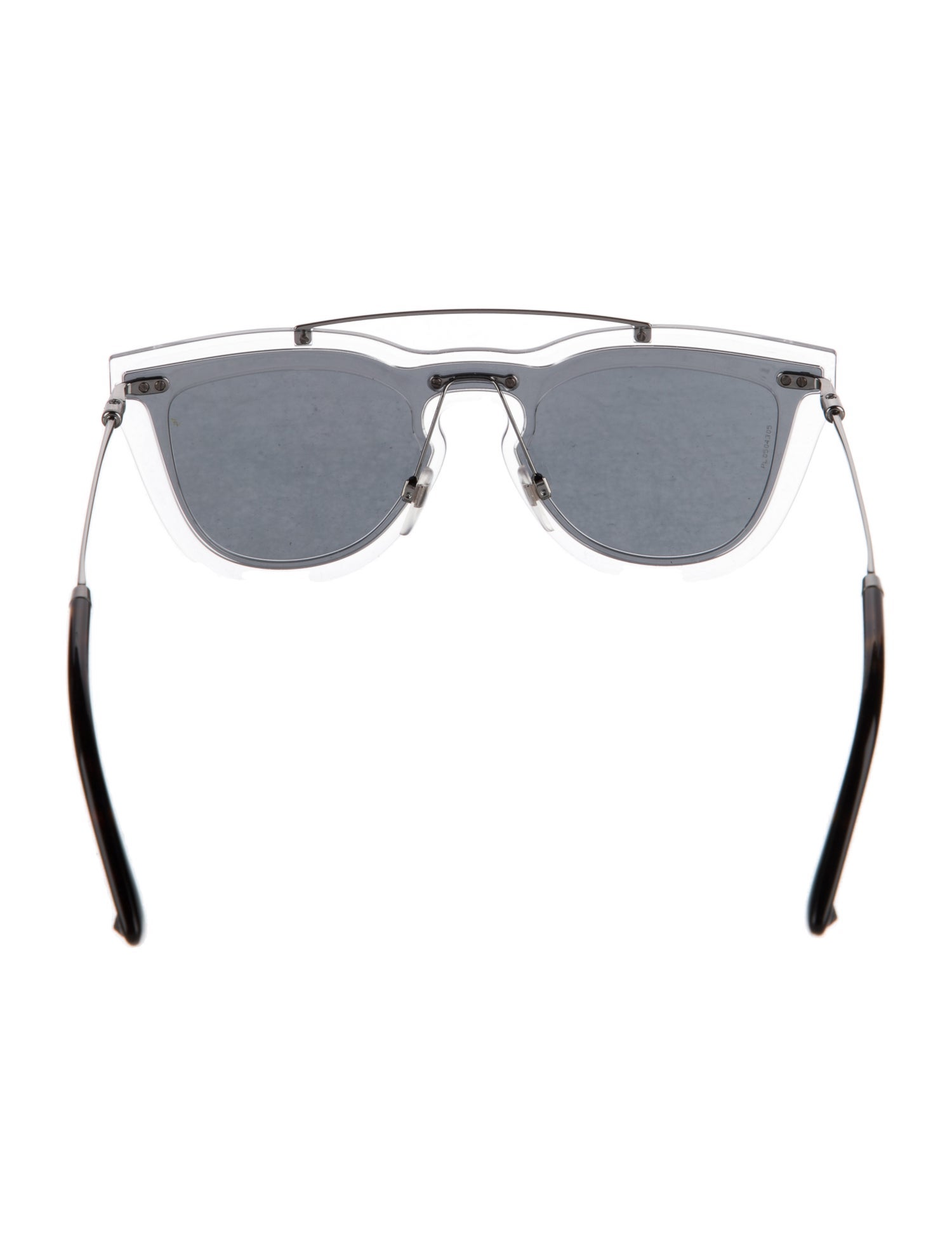 Valentino Rockstud Accents Wayfarer Sunglasses