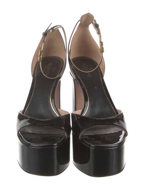 Valentino Patent Leather Sandals