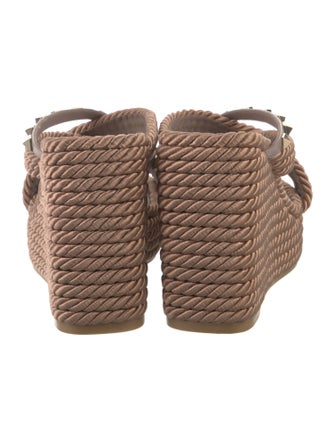 Valentino Rockstud Accents Studded Accents Espadrilles