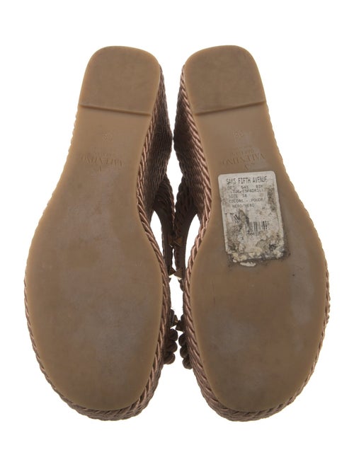 Valentino Rockstud Accents Studded Accents Espadrilles