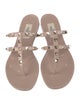 Valentino Rockstud Accents PVC Slides