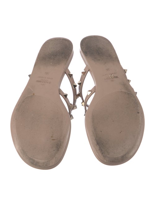 Valentino Rockstud Accents PVC Slides