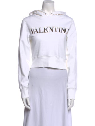 Valentino Graphic Print Crew Neck Sweater