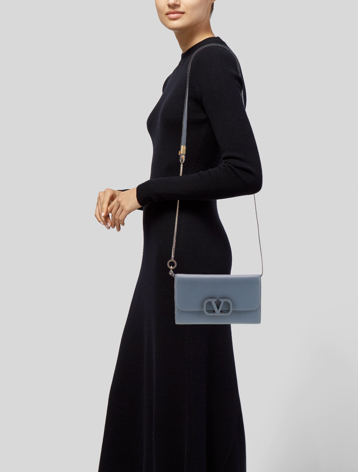 Valentino Leather Shoulder Bag