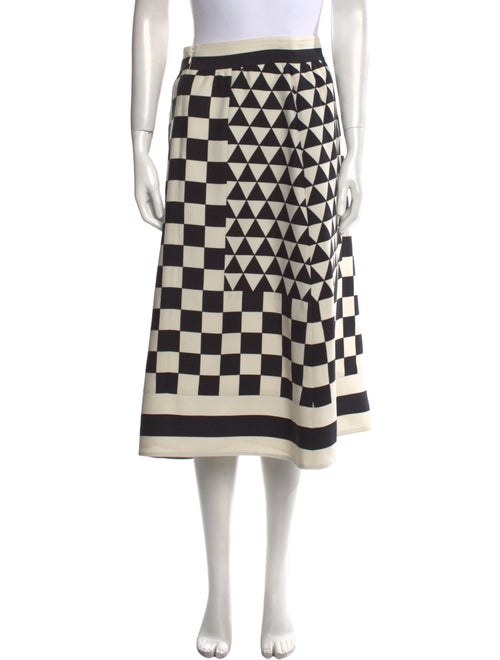 Valentino Virgin Wool Midi Length Skirt
