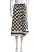 Valentino Virgin Wool Midi Length Skirt