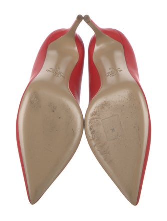 Valentino Rockstud Accents Leather Pumps