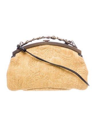 Valentino Raffia Shoulder Bag