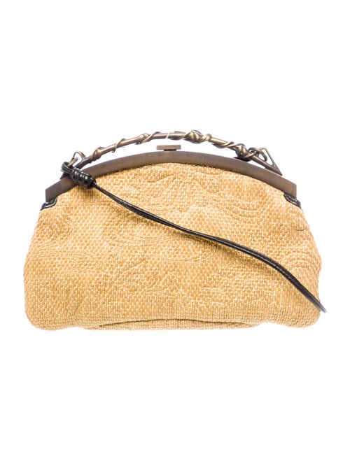 Valentino Raffia Shoulder Bag