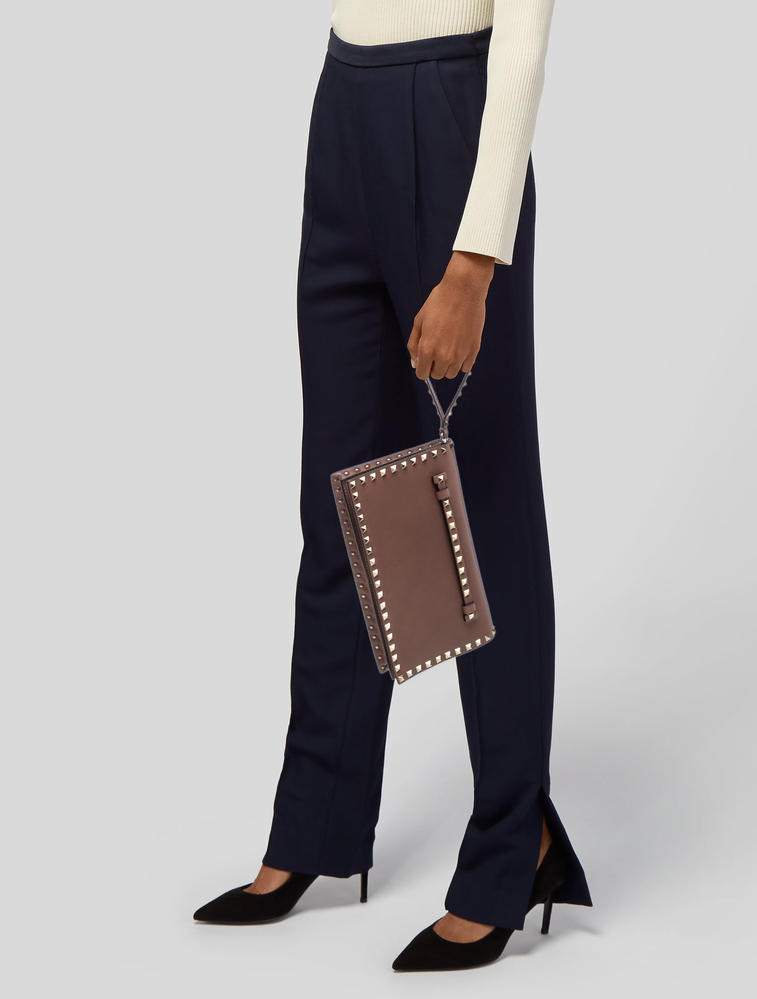 Valentino Rockstud Clutch