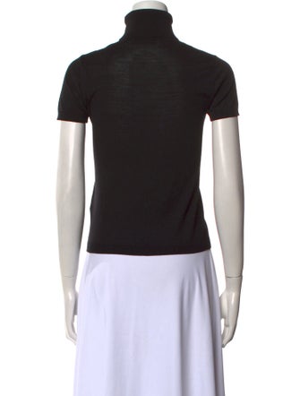 Valentino Virgin Wool Turtleneck Top