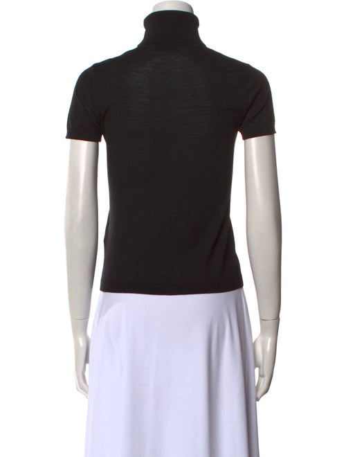 Valentino Virgin Wool Turtleneck Top