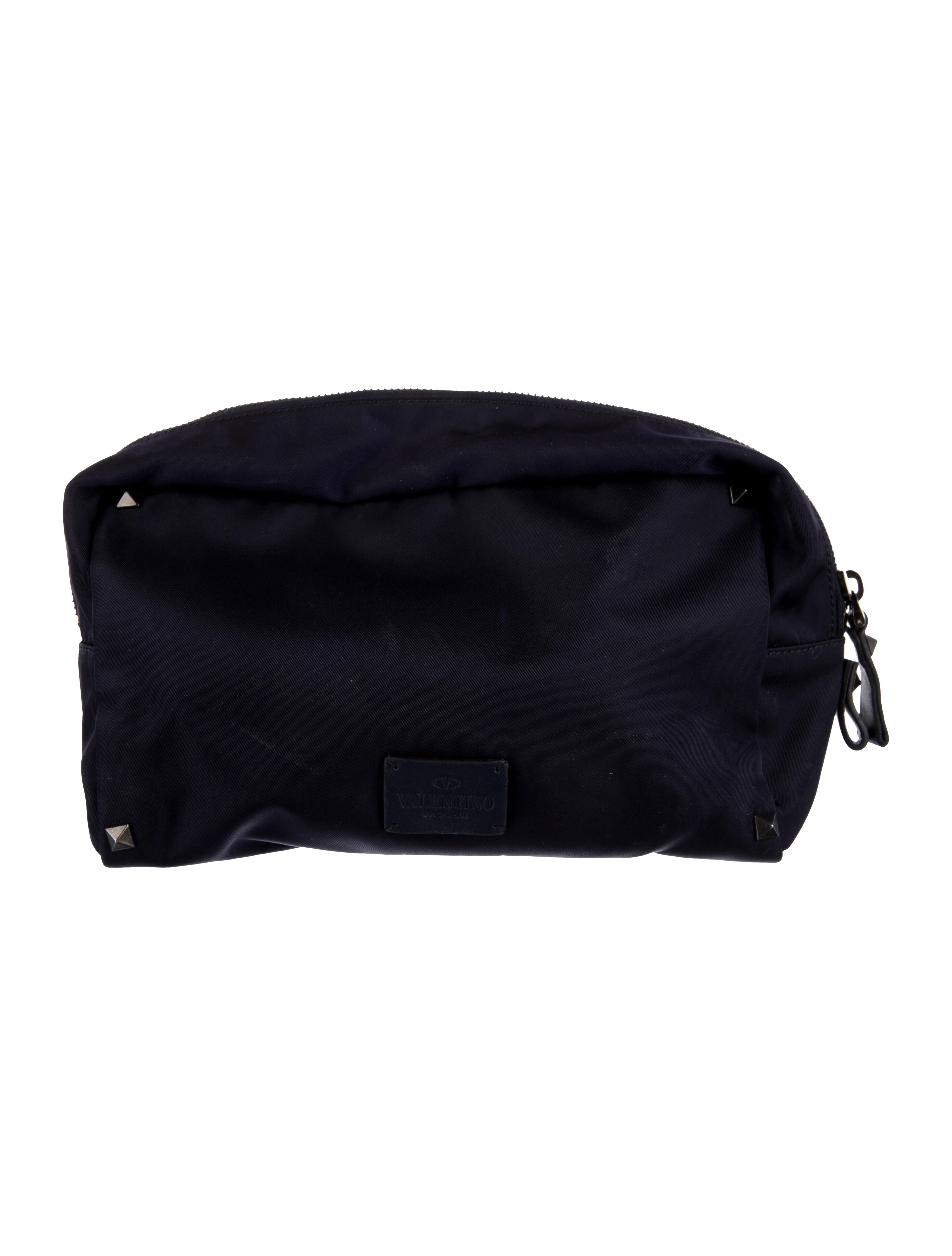 Valentino Rockstud Nylon Cosmetic bag
