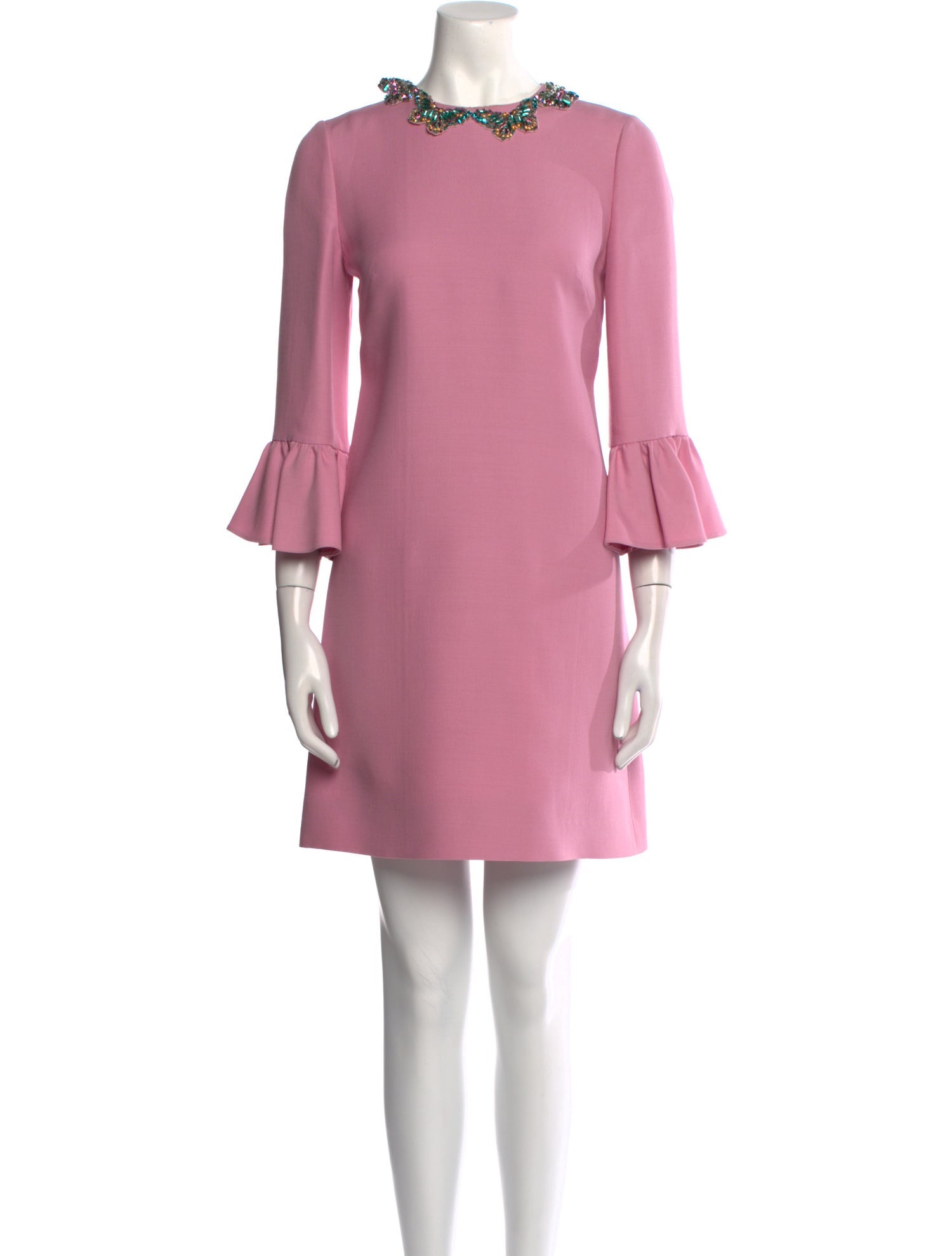 Valentino Virgin Wool Mini Dress