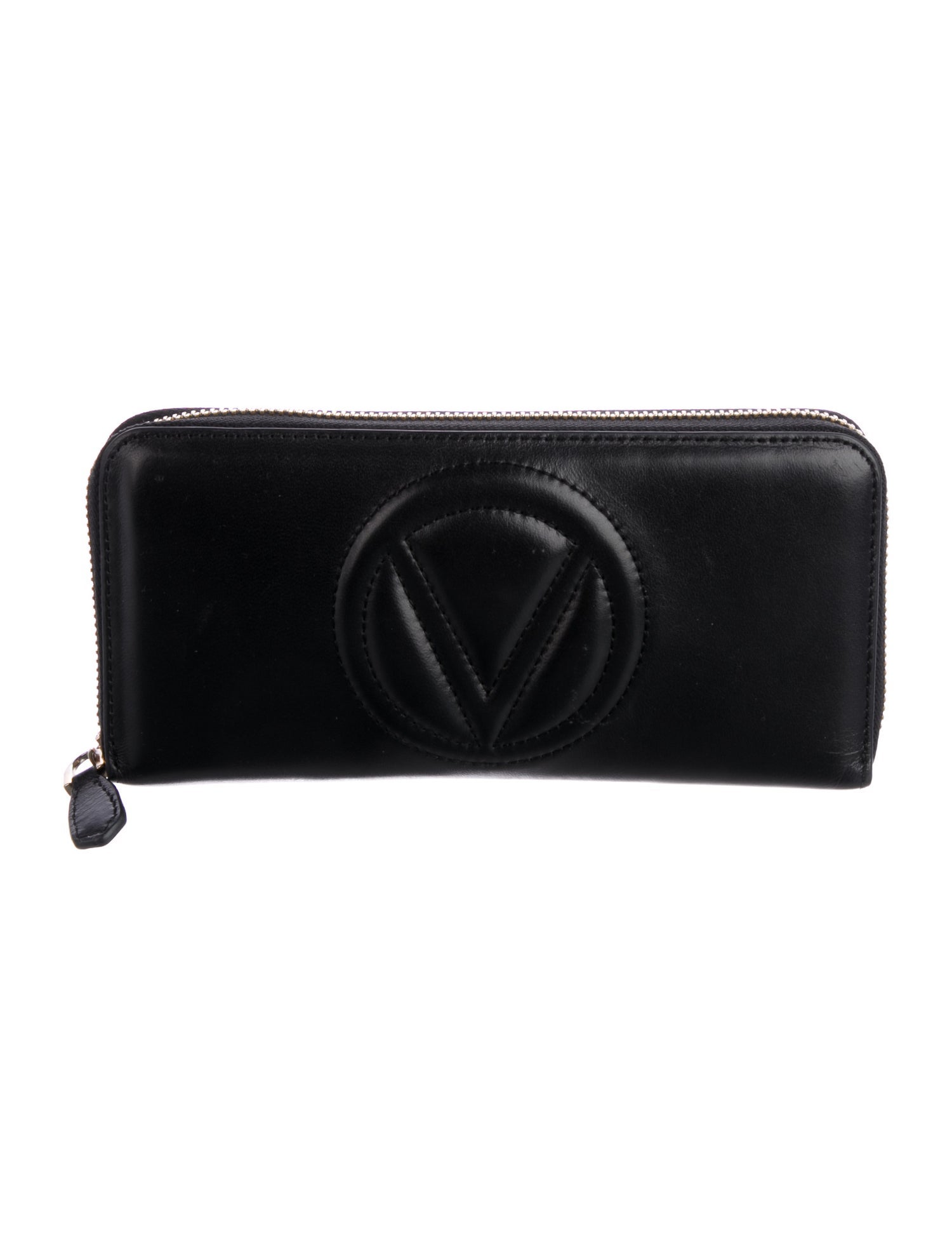 Valentino Leather Continental Wallet