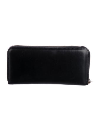 Valentino Leather Continental Wallet