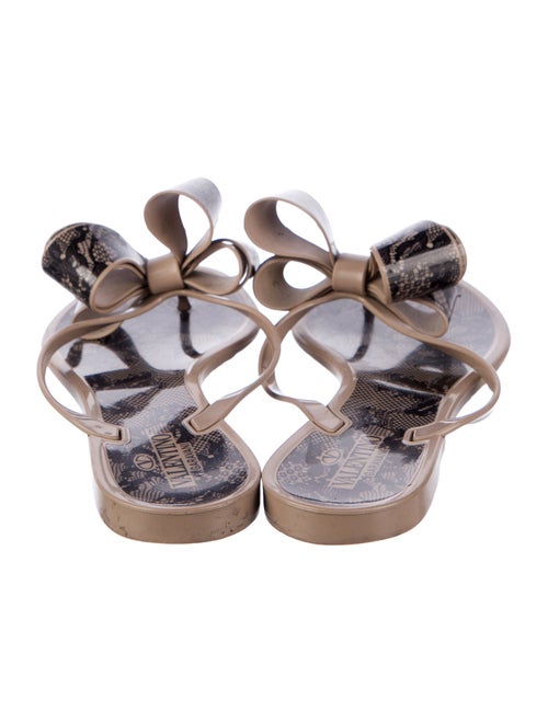 Valentino Rubber Printed Slides