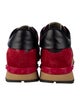 Valentino Rockstud Accents Leather Sneakers