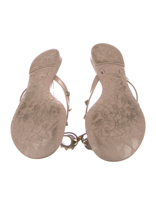 Valentino Rockstud Accents Rubber Flats