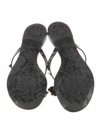 Valentino Rockstud Accents Rubber Flats