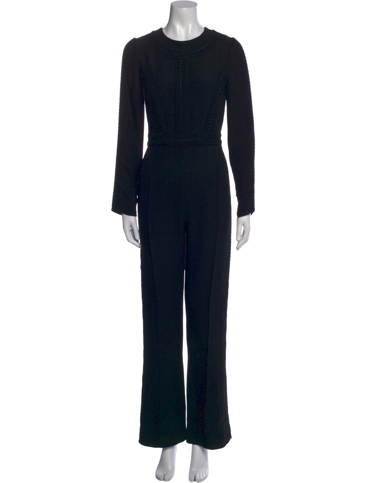 Valentino Silk Crew Neck Jumpsuit