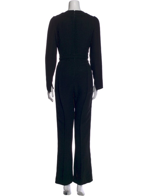 Valentino Silk Crew Neck Jumpsuit