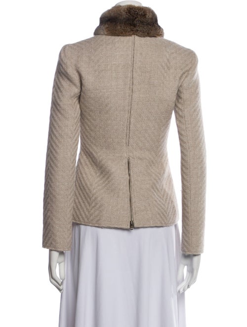 Valentino Wool Striped Blazer