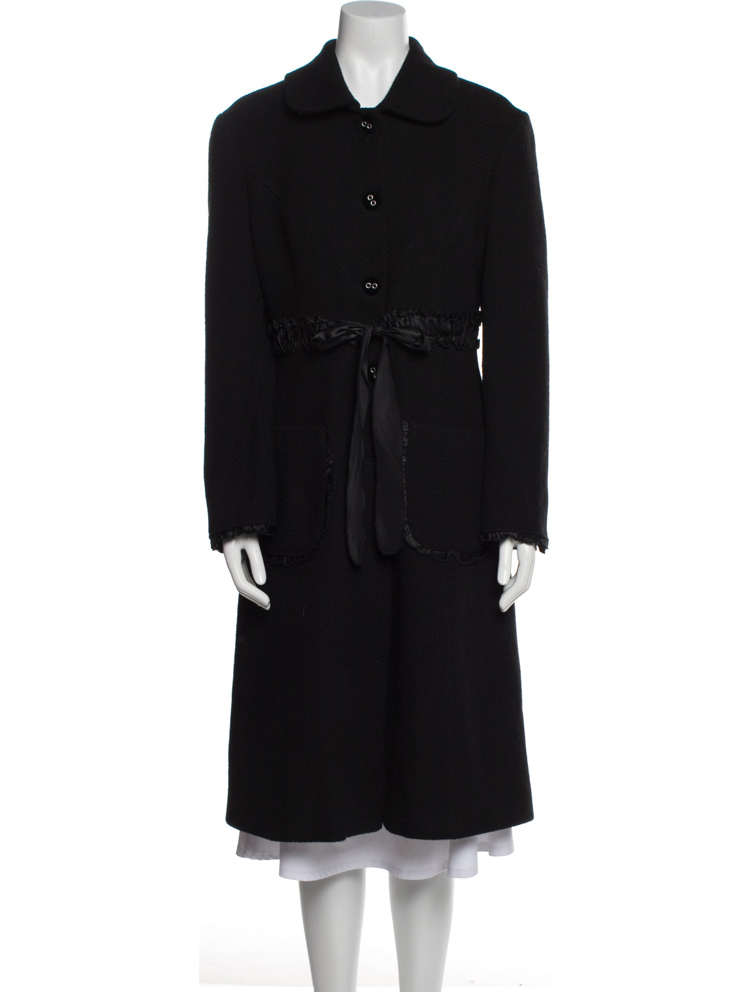 Valentino Wool Trench Coat