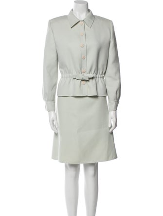 Valentino Wool Skirt Set