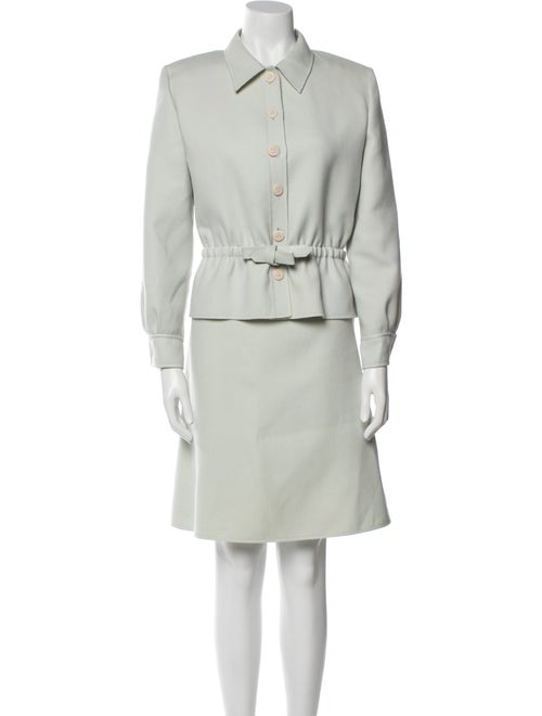 Valentino Wool Skirt Set