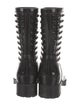 Valentino Rockstud Accents Rubber Rain Boots