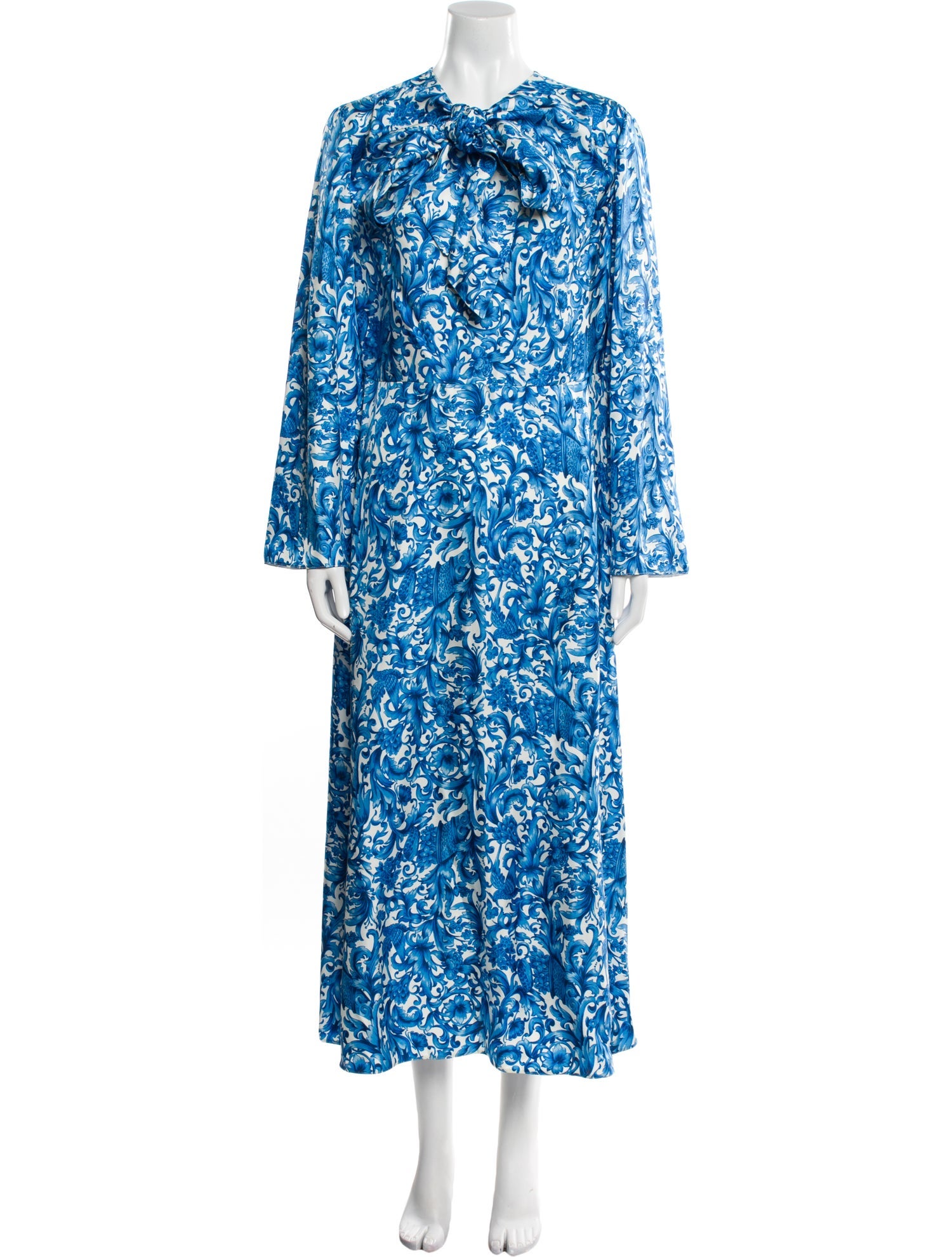 Valentino Silk Long Dress w/ Tags