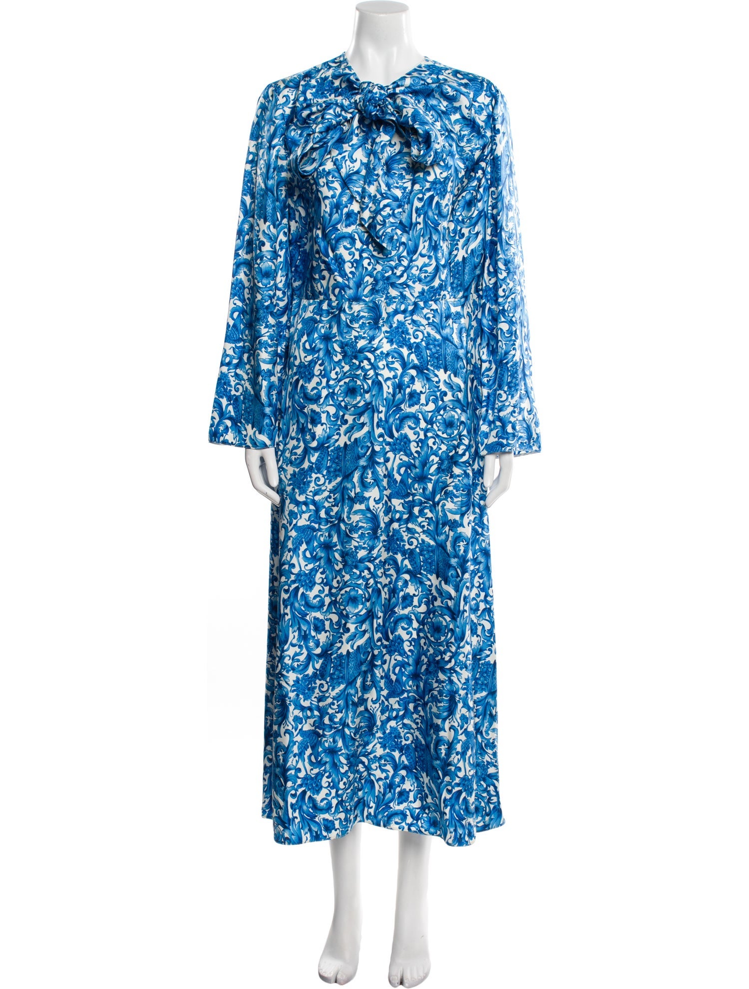 Valentino Silk Long Dress w/ Tags