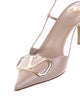 Valentino Leather Slingback Pumps