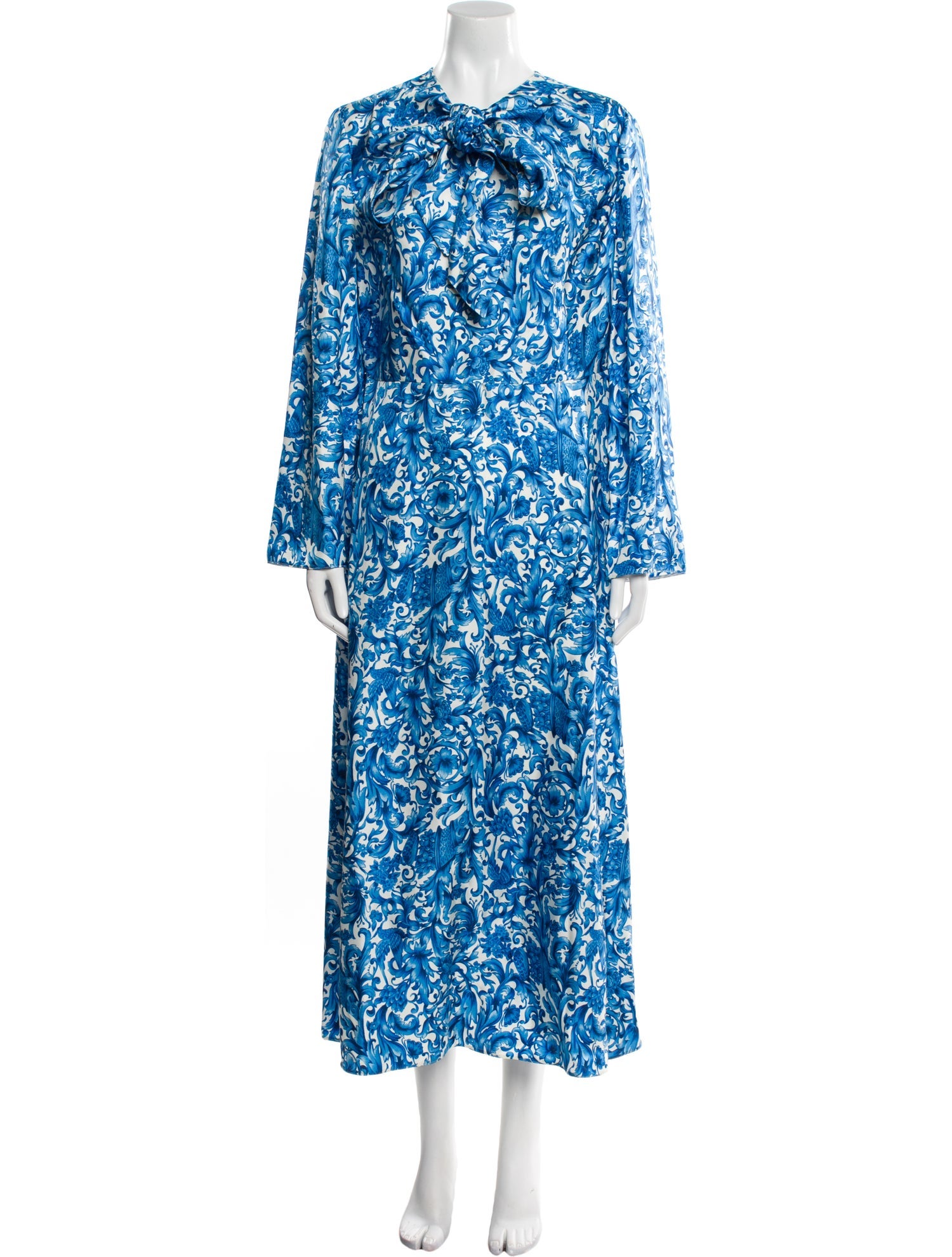 Valentino Silk Long Dress w/ Tags