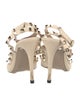 Valentino Rockstud Accents Leather T-Strap Pumps