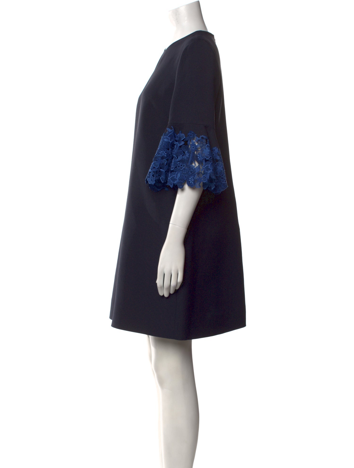 Valentino Virgin Wool Mini Dress w/ Tags