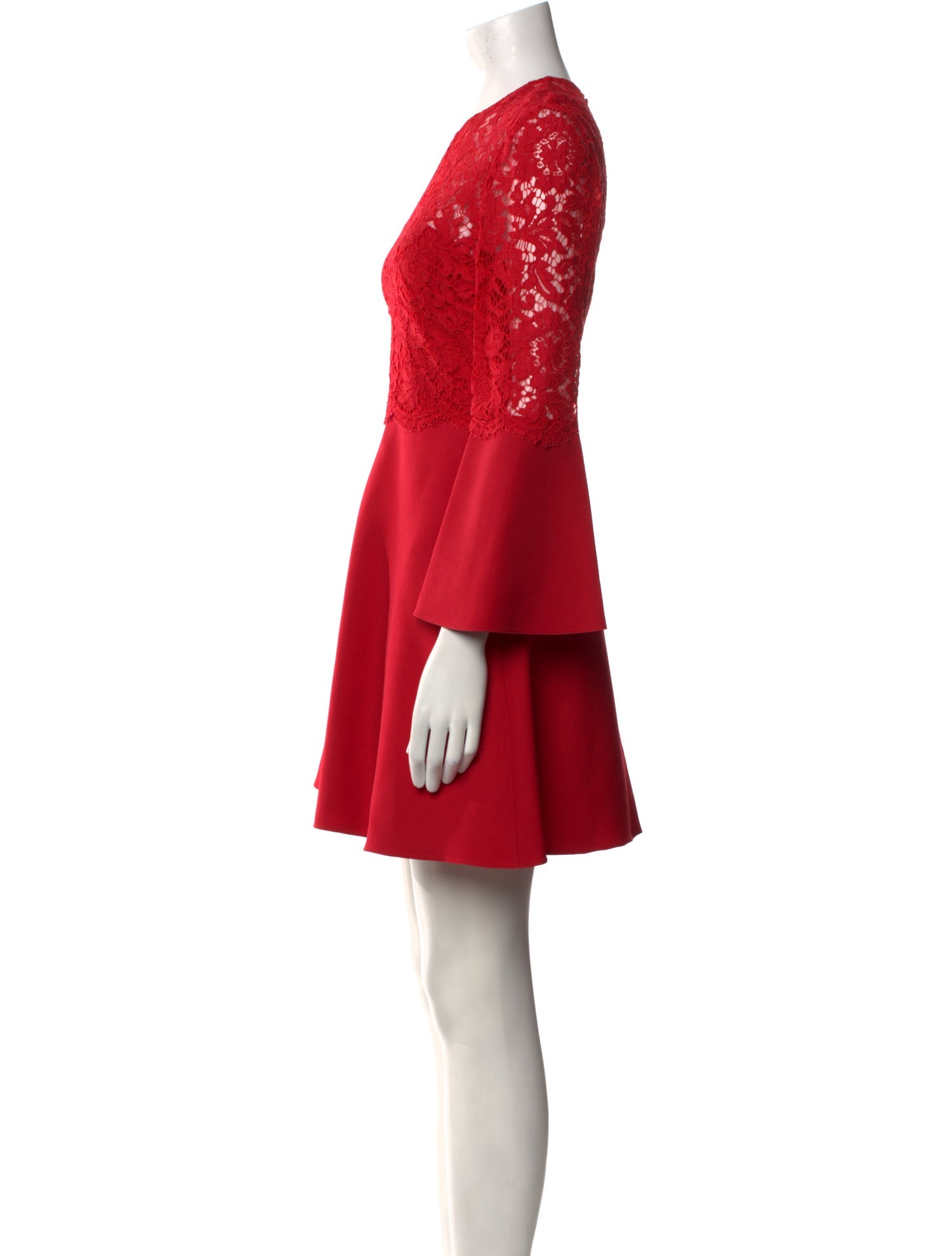 Valentino Virgin Wool Mini Dress w/ Tags