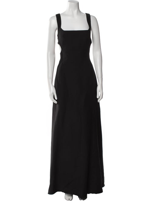 Valentino Virgin Wool Long Dress
